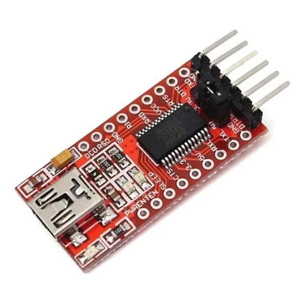 2X Módulo Ftdi Conversor Usb Serial Ttl Ft232Rl Arduino Esp8