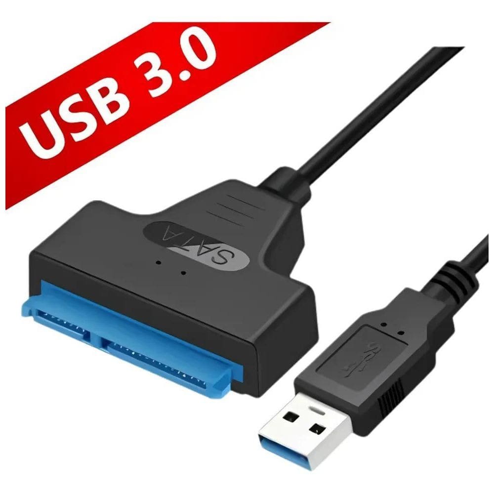 2X Cabo Adaptador Conversor Hd E Ssd 2.5 Interno Para Extern