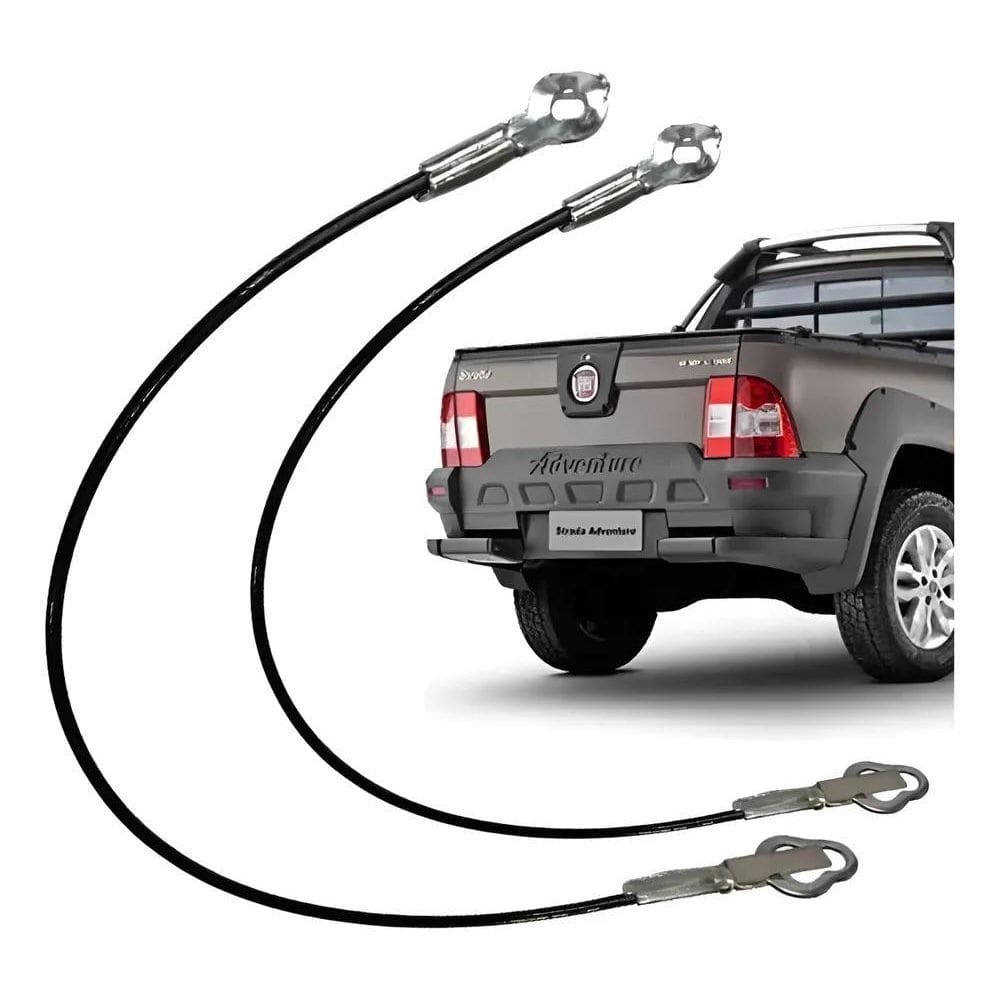 2X 02 Cabo De Aço Tampa Caçamba Strada 2