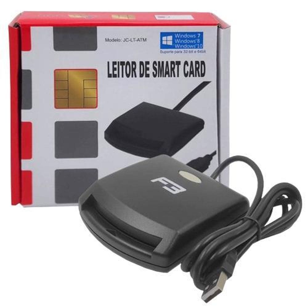 Leitor De Cartão 15 Em 1 Usb 2.0 Preto F3 Jc-Lt-Atm