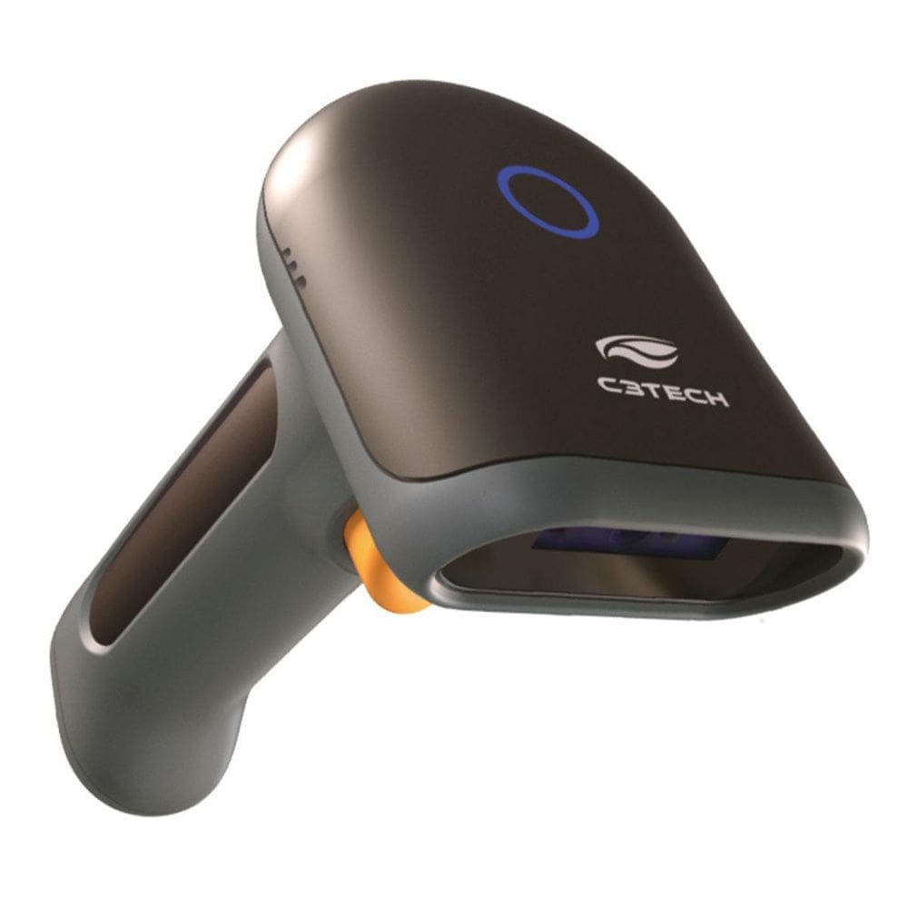 Leitor De Código De Barras C3Tech Lb-140Bk, Usb, 1D/2D