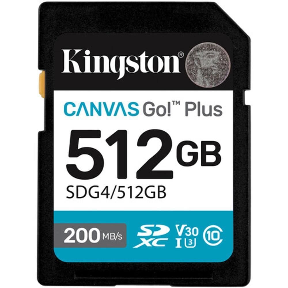 Cartão Memória Kingston Sd Xc 512Gb 200Mb/S Uhs-I V30