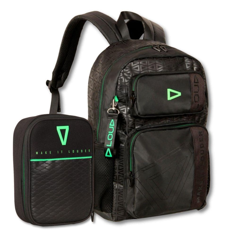 Mochila Loud Com Estojo Kit Gamer Preto Casual Para Notebook