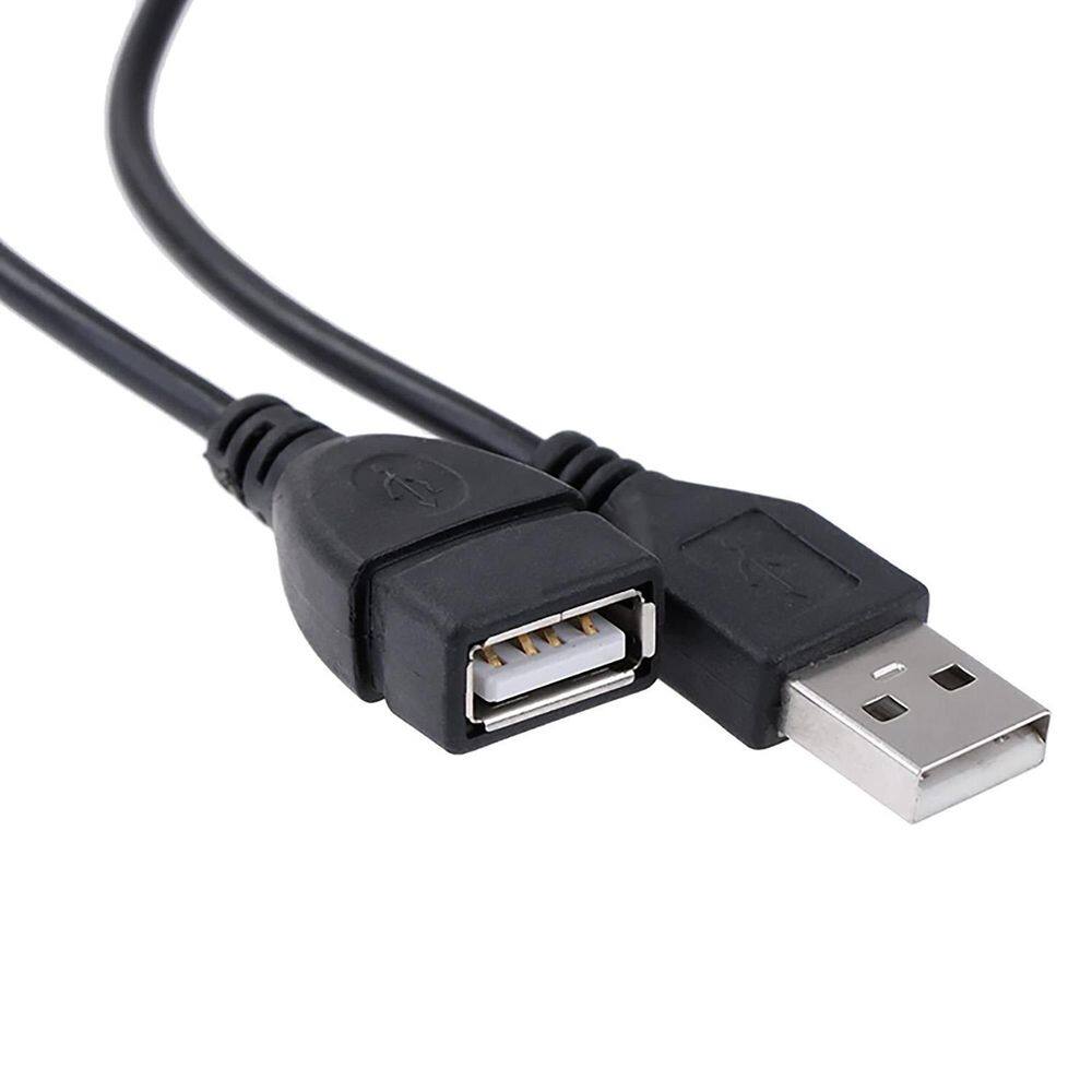 Cabo De Extensão Usb 2.0 - 0,80Cm - Usb Macho Para Usb Fêmea