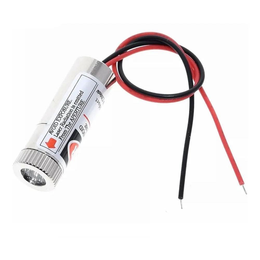 2X Módulo Laser Formato Cruz + X 650Nm 5Mw Alinhamento Angul