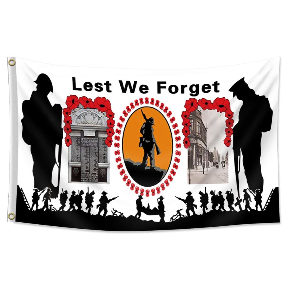 Dia da Memória da Bandeira 90x150 cm 100% poliéster para que não esqueçamos