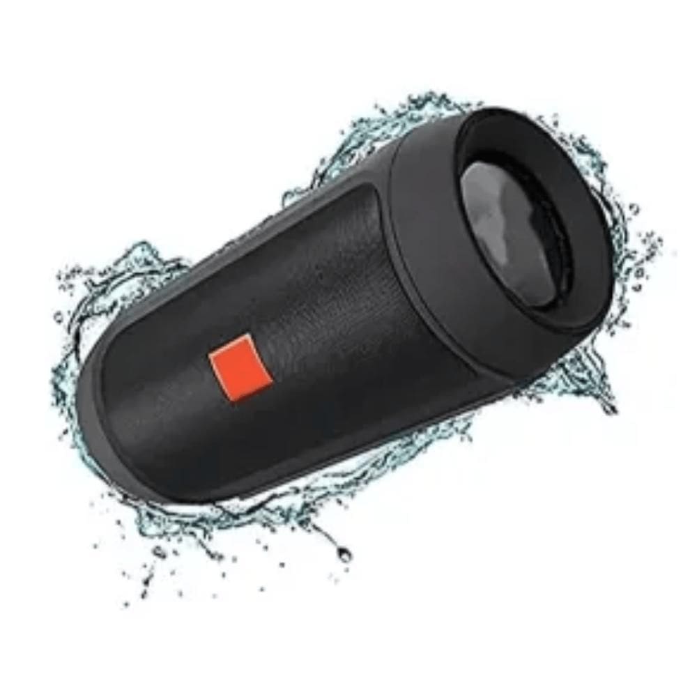 Caixa De Som S/Fio Portátil Bluetooth Rádio Al006 Cor Preto