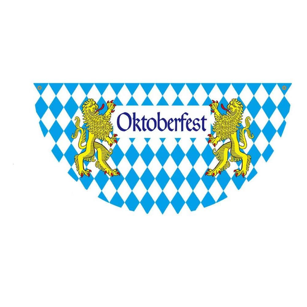 Bandeira Oktoberfest Bavarian 45x90cm Poliéster