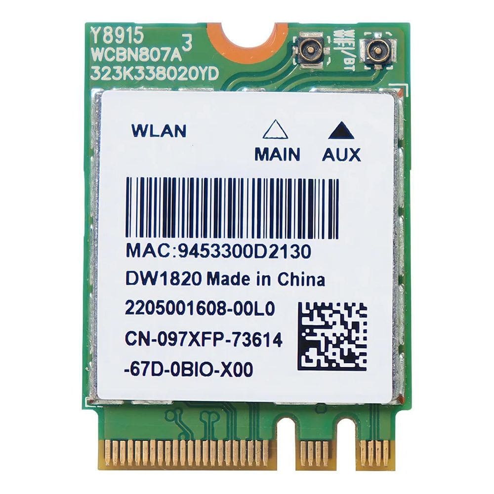 Placa Wifi Dual Band Dw1820 2.4 E 5 Ghz 867Mbps Cn-097Xfp