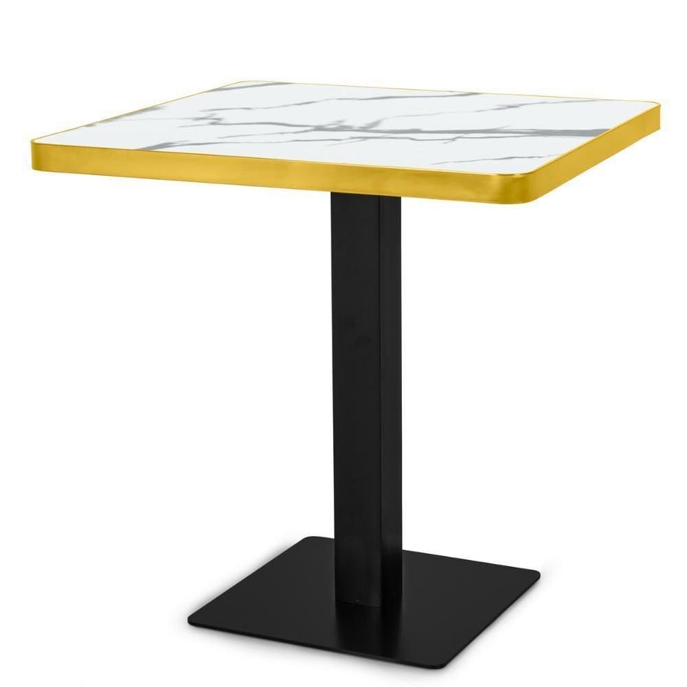 Mesa De Jantar Quadrada Venezia 70x70 - Branco