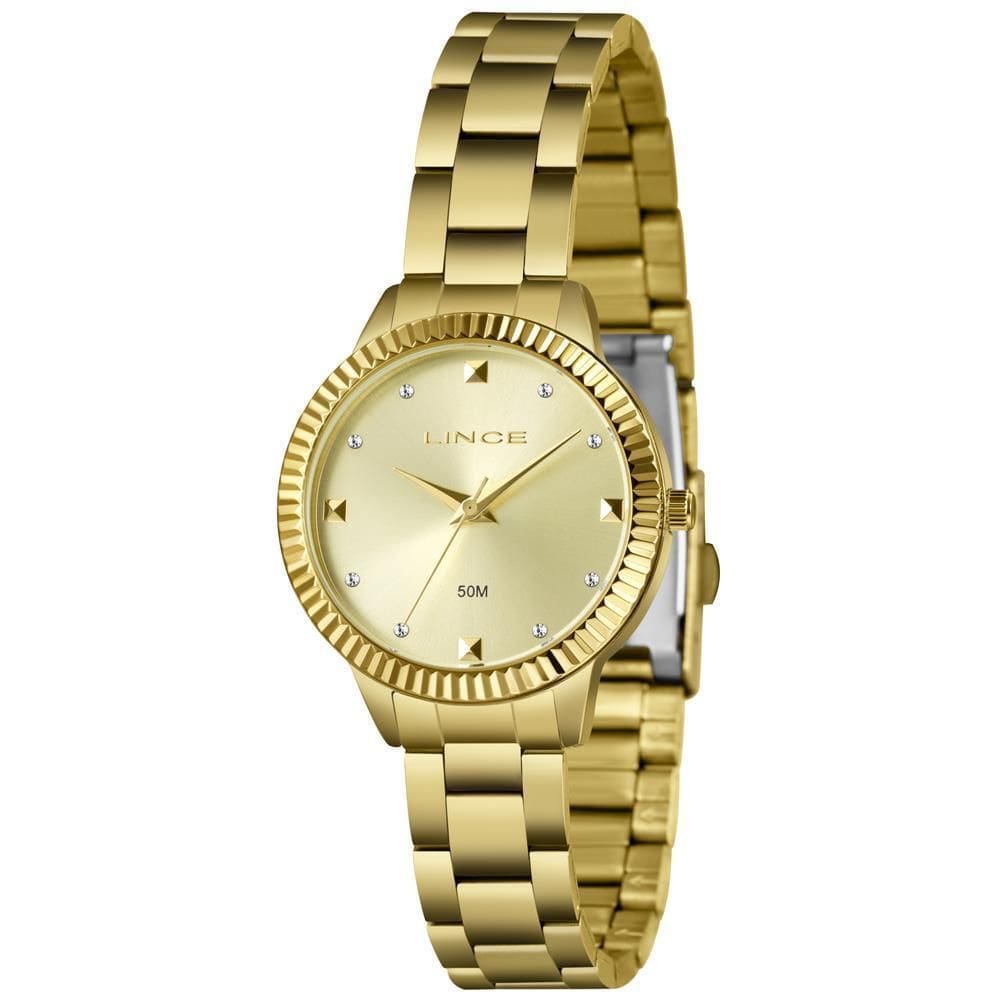 Relógio Lince Feminino Ref: Lrg4814L34 C1Kx Fashion Dourado
