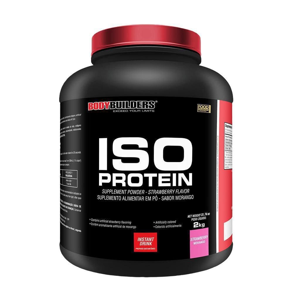 Proteína Isolada Iso Protein 2kg - Sabor Morango