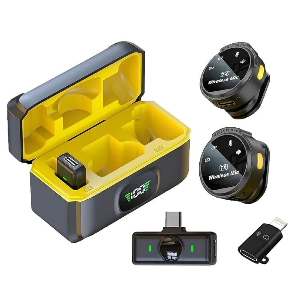 Microfone De Lapela Magnético Sem Fio Type-C Mod. Xc-Ml-11