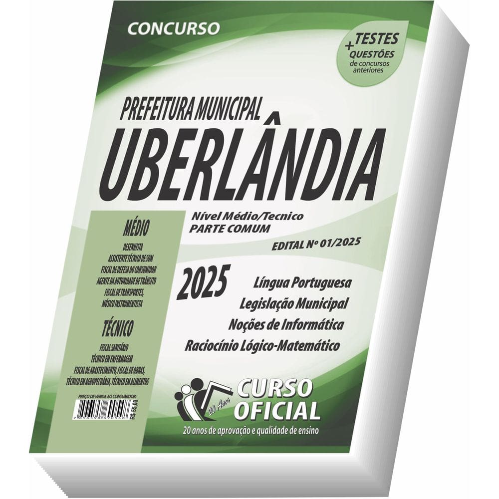 Apostila Uberlândia Mg Nível Médio E Técnico Parte Comum