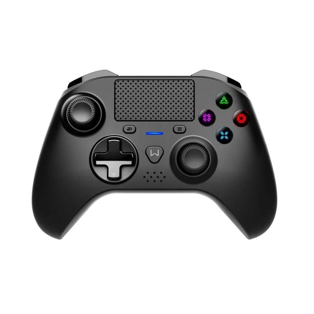 Controle Warrior Mine Pro Bluetooth, Compatível com PS4 e PC, Preto, JS0093