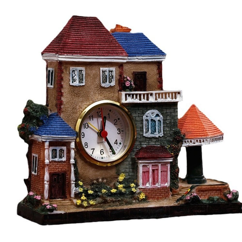 Despertador Creative House Shaped Resin Vintage European
