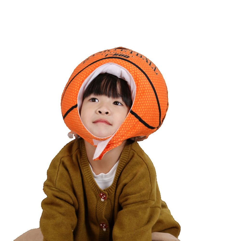Chapéu de basquete para crianças, poliéster, tamanho único, design fofo