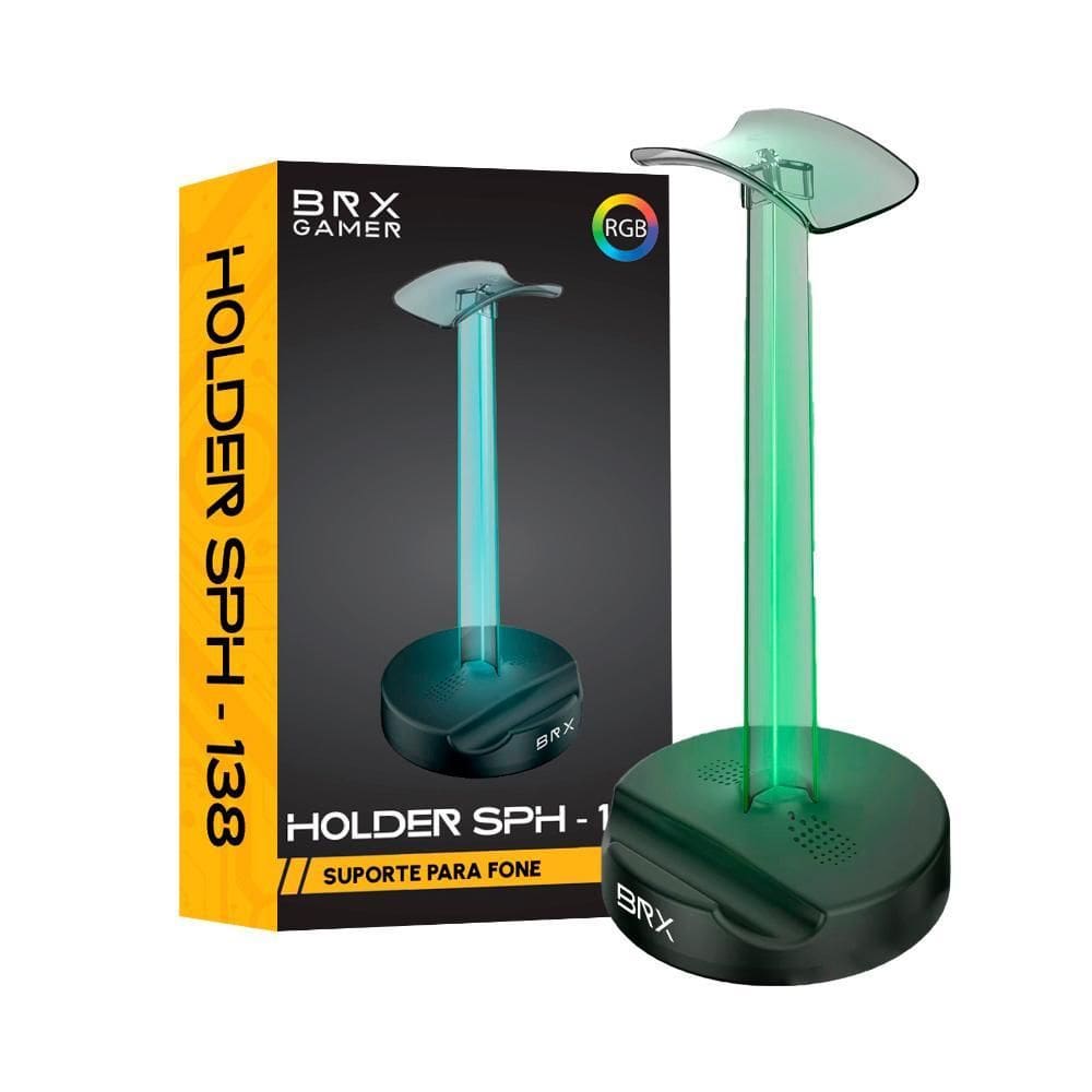 Suporte Para Headset Rgb Sph-18 Brx