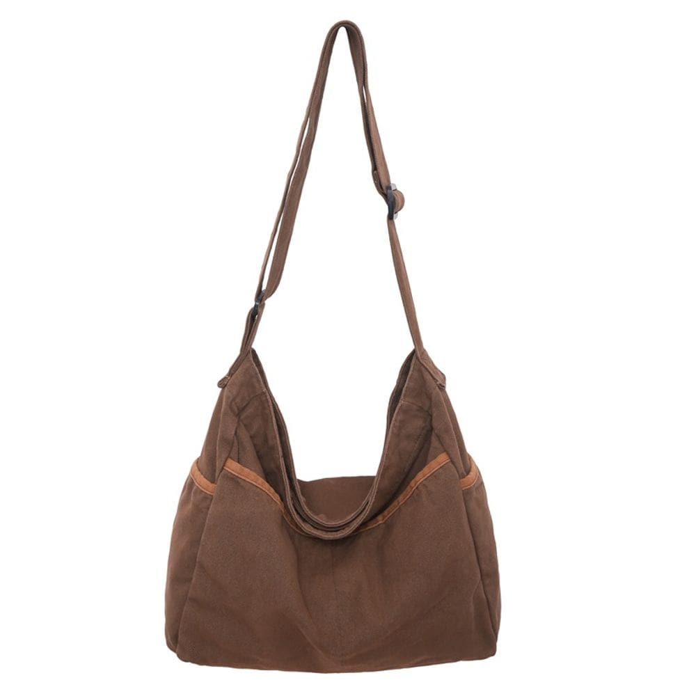 Bolsa Messenger, estilo roupa de trabalho, lona para mulheres e homens