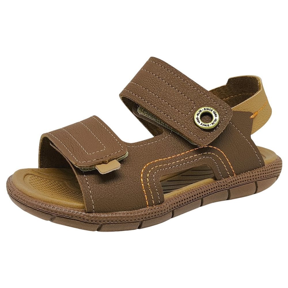 Sandalia Infantil Menino Conforto Ajuste Fácil Tictac Klin