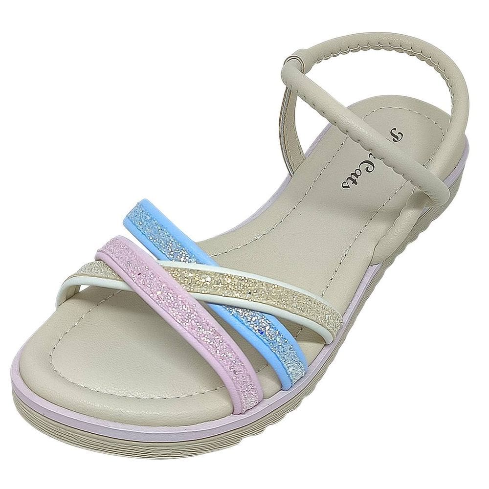 Sandalia Infantil Menina Dia a Dia Ultraconforto Pink Cats