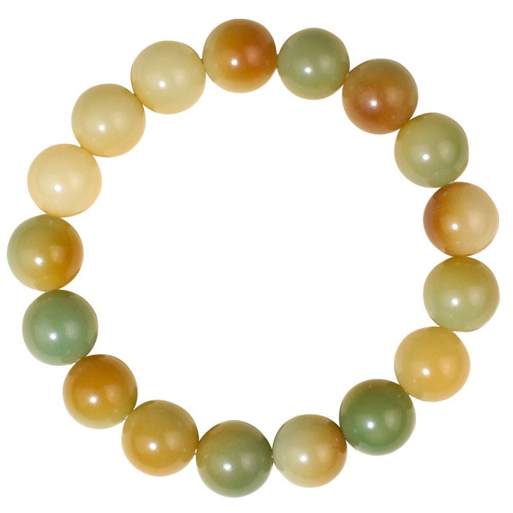 Pulseira de miçangas Natural Bodhizi 12mm para homens e mulheres