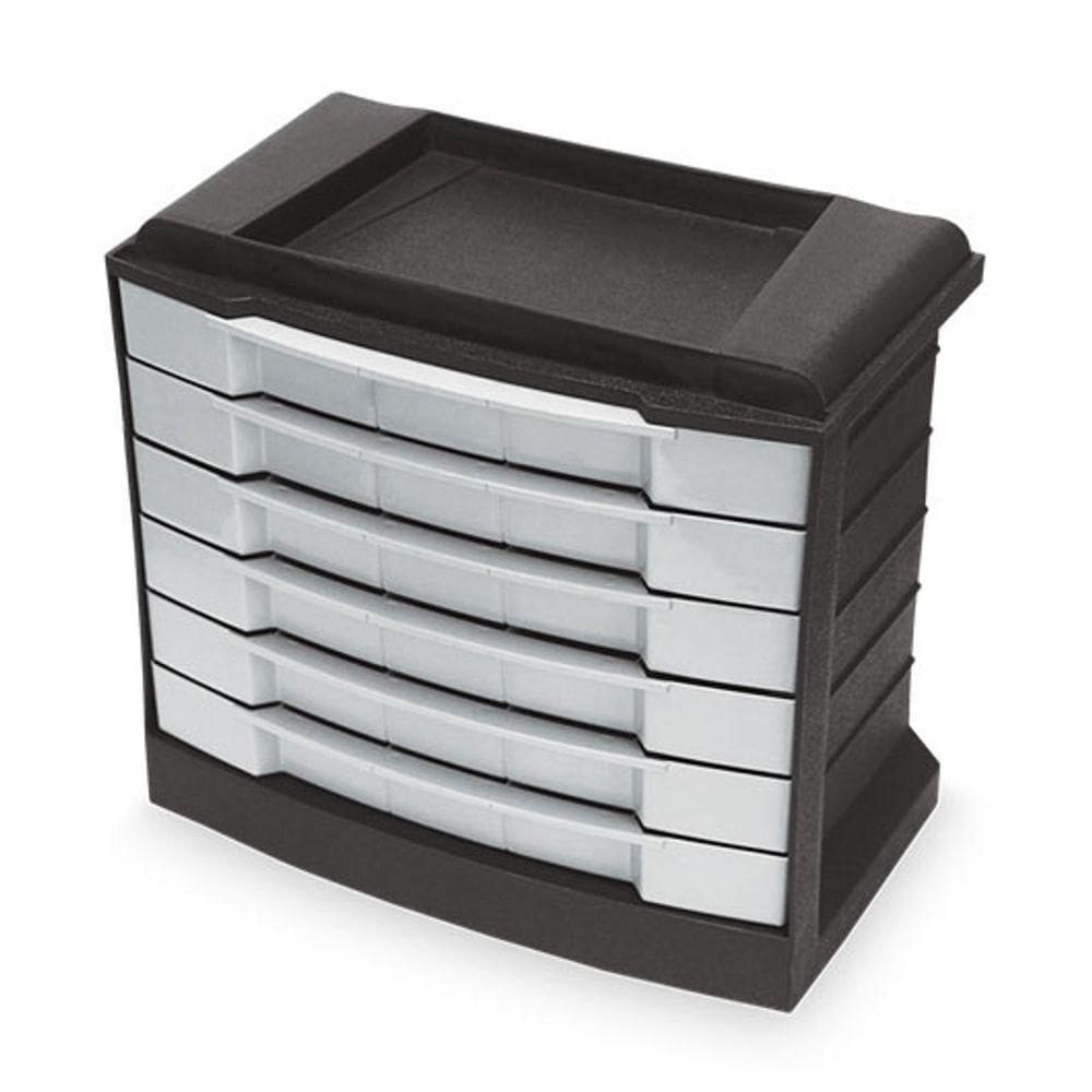 Organizador Tipo Gaveteiro Com 6 Gavetas 7010