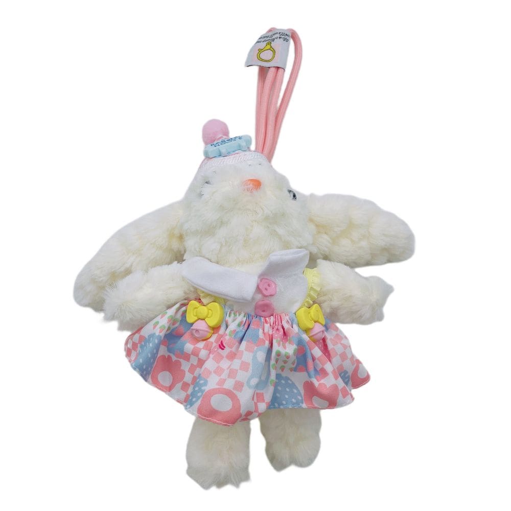 Chaveiro de pelúcia, coelhinho fofo para mulheres e meninas