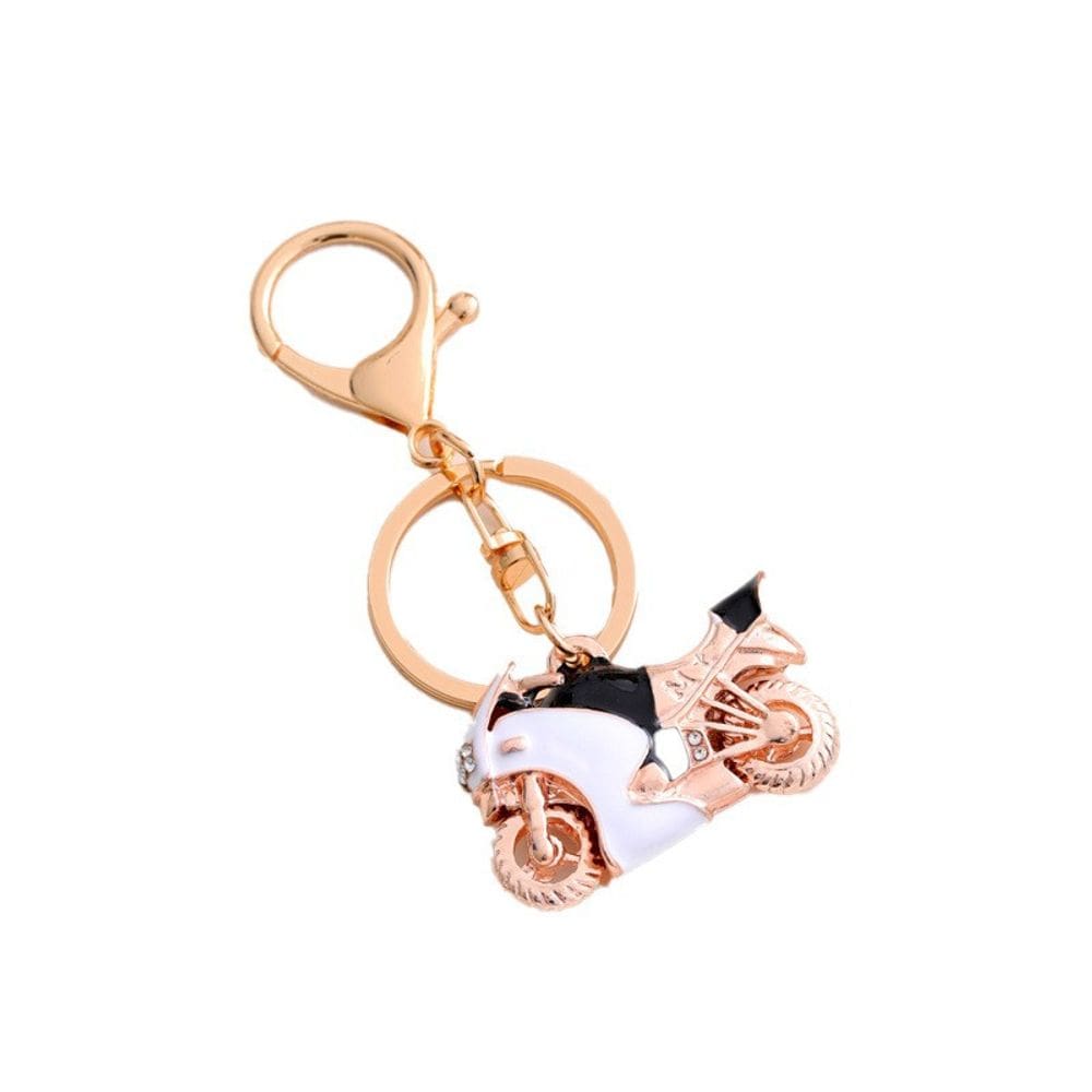 Chaveiro: strass para motocicletas, liga de zinco, 2,8 x 4,3 cm, 29,5 g