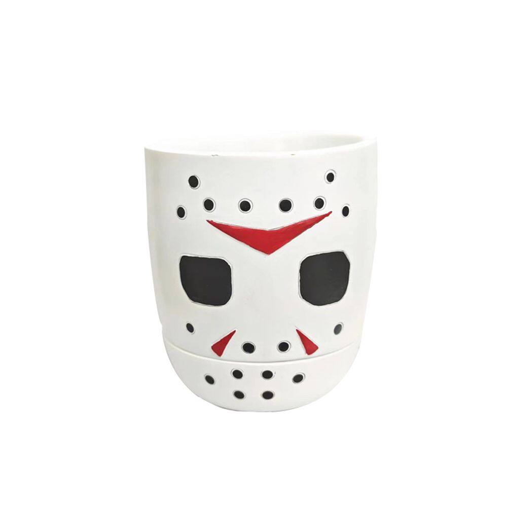 Flowerpot Creative Resin Mask Face Cartoon Plant Pote