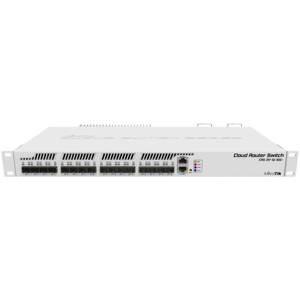 Switch Cloud Roteador Mikrotik Crs317-1G-16S+Rm Sfp+ Gigabit