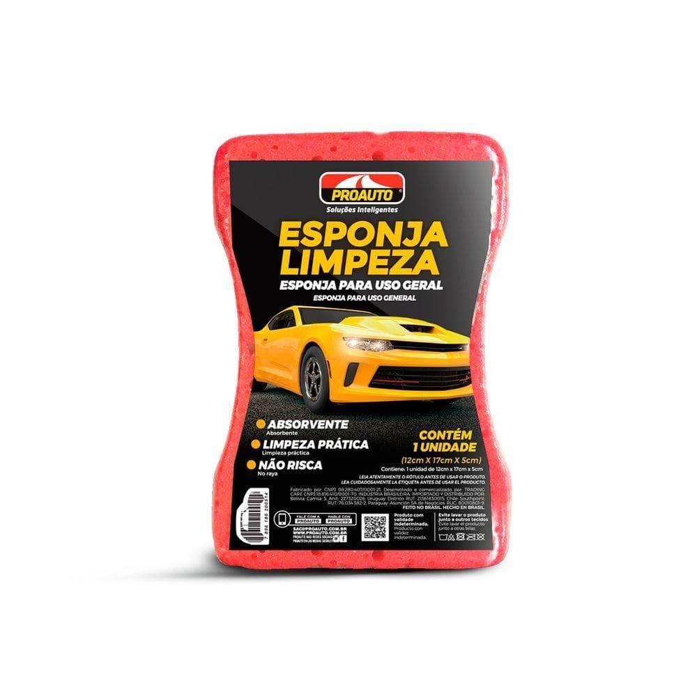 Esponja De Espuma Para Limpeza De Uso Geral Proauto 2505