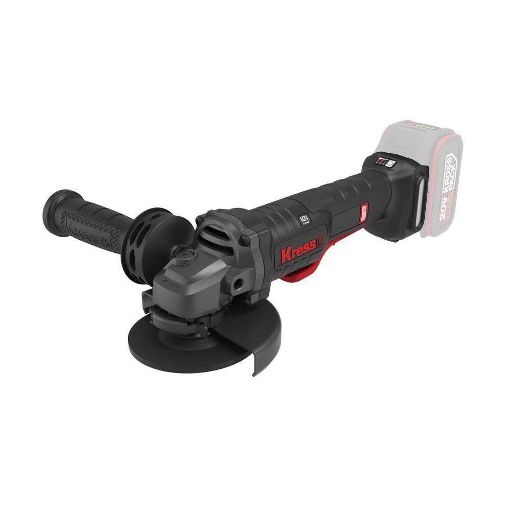 Esmerilhadeira Angular Kress 20v 115-125mm Kuh04.91 – Potente E Resistente