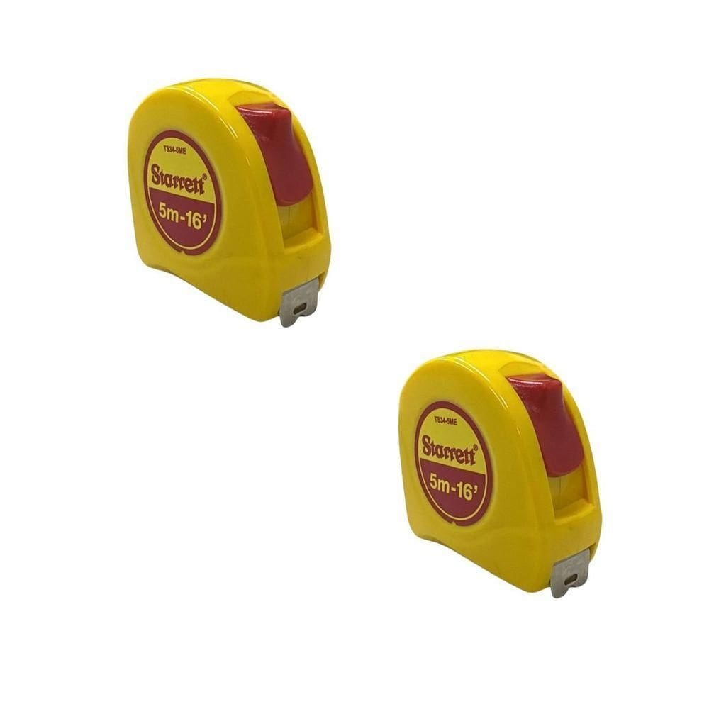 Kit 02 Trenas De Bolso 5m Série Kts Starrett Kts34-5me – Precisa, Resistente E Profissional único