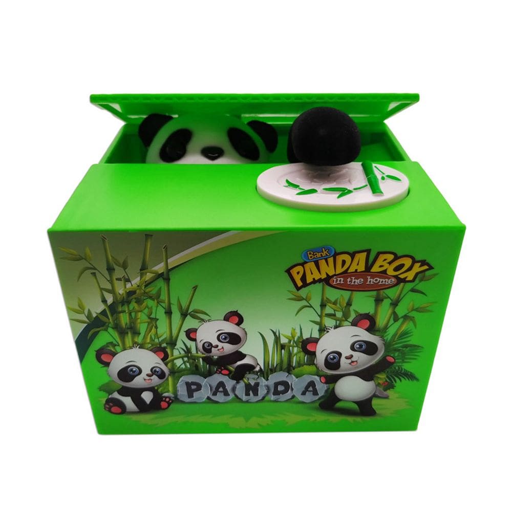 Panda Coin Bank Home Piggy Bank para crianças, tamanho grande