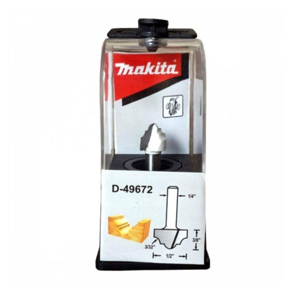Fresa Para Tupia Imersão 1-2 Haste 1-4 Makita D-49672