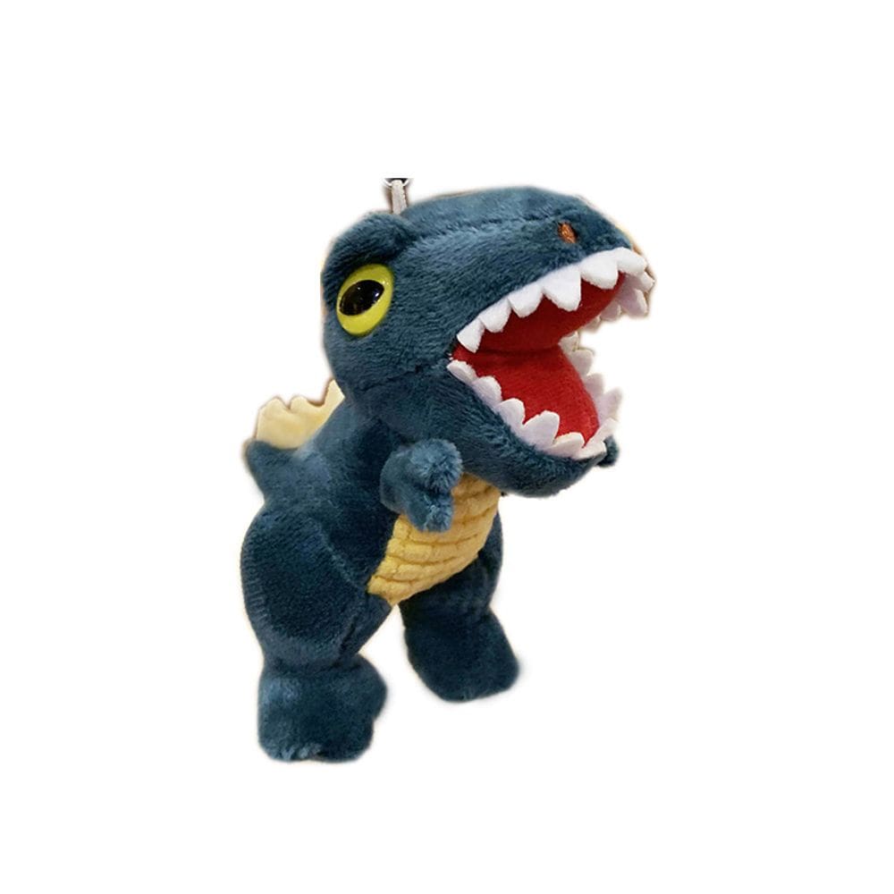 Chaveiro de dinossauro de pelúcia T-Rex, chaveiro de brinquedo de pelúcia, 14,5 cm