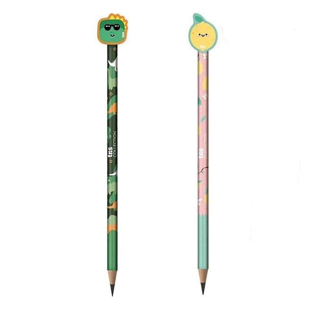 Lápis De Escrever Fofurices 2 Unidades - Tris