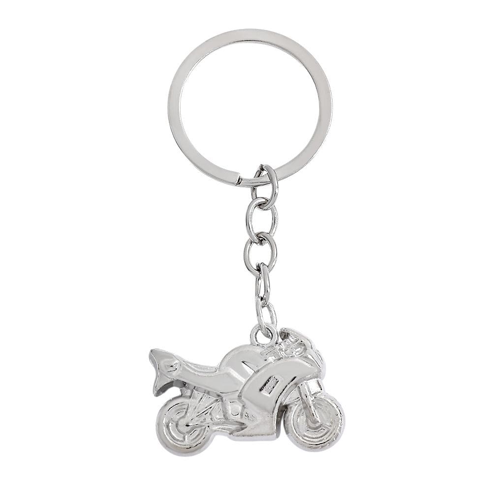Chaveiro: motocicleta, bicicleta de corrida, metal, liga de zinco
