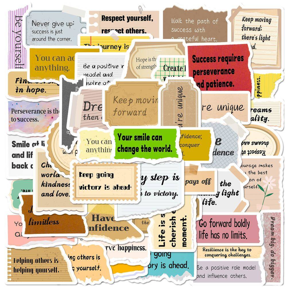 Pacote de adesivos Sunshine Cartoon Sun Face Waterproo 50 unidades