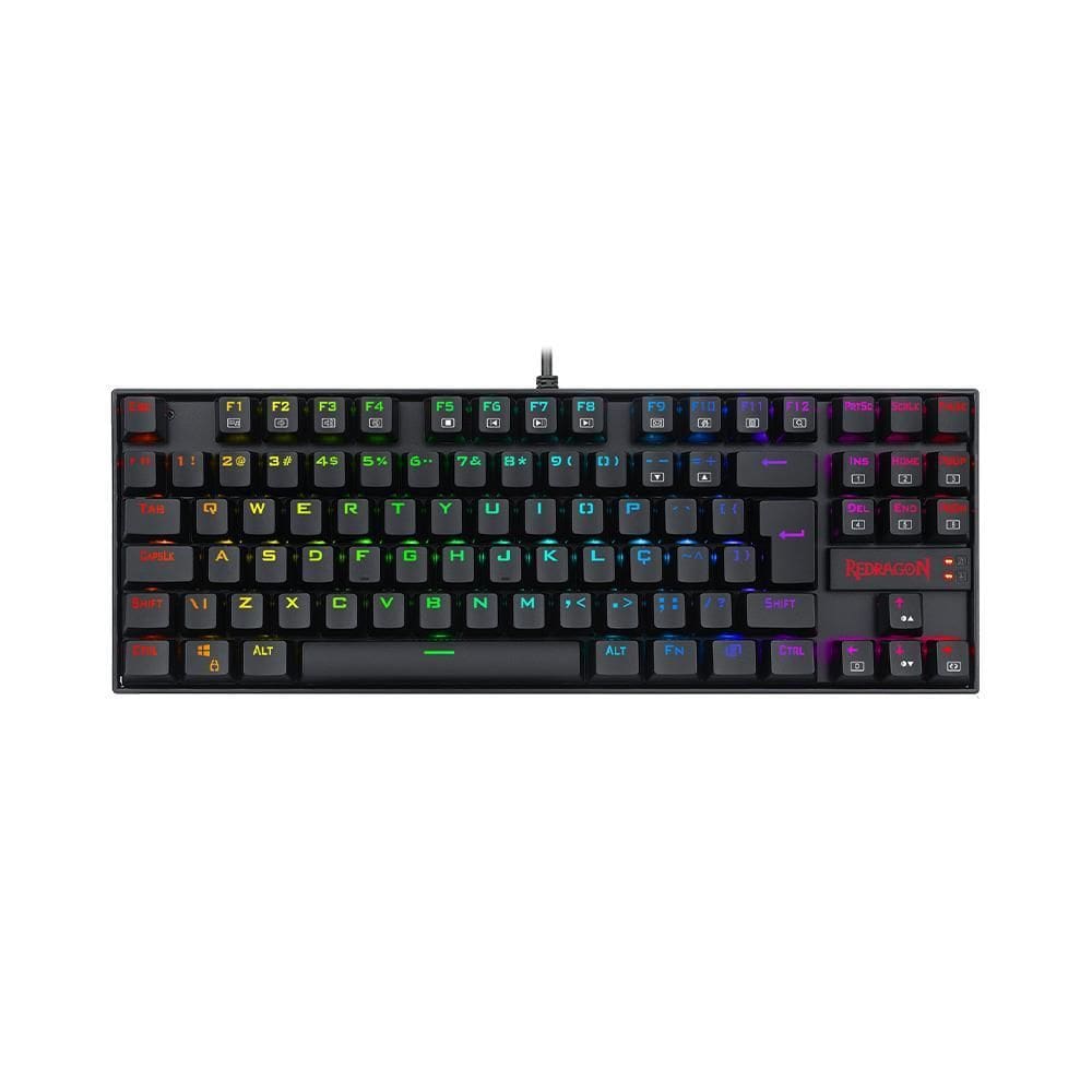 Teclado Magnético Redragon Kumara Pro V2 Rgb Pt Switch Brown
