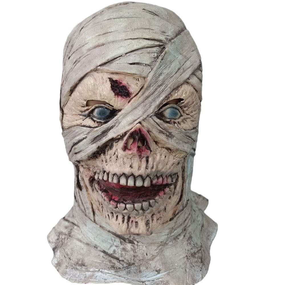 Mummy Skull Mask Resin Horror Zombie para cosplay de Halloween