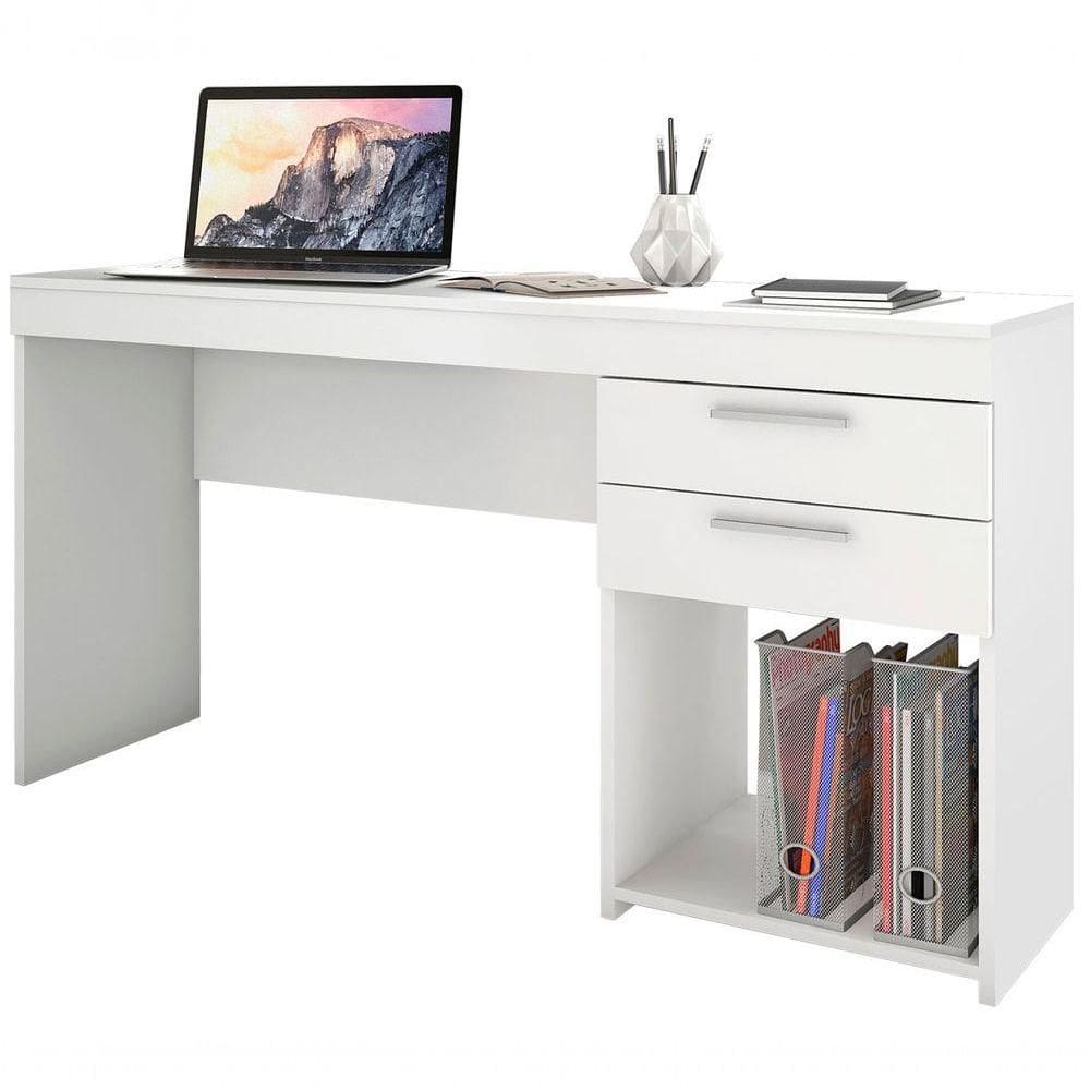 Mesa Para Computador Office Branco - Notável