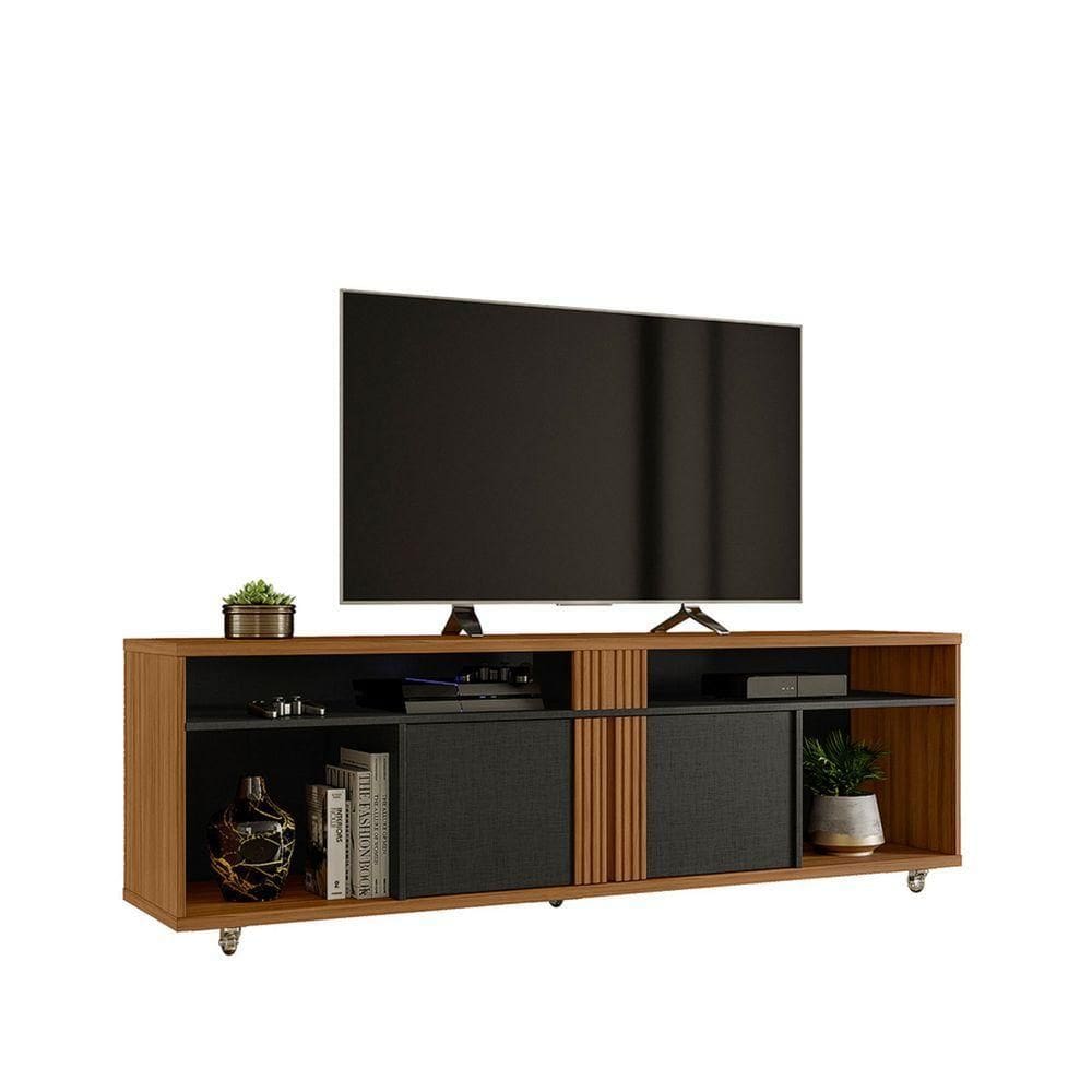 Rack Bancada Nt 1290 Freijó Com Preto - Notável