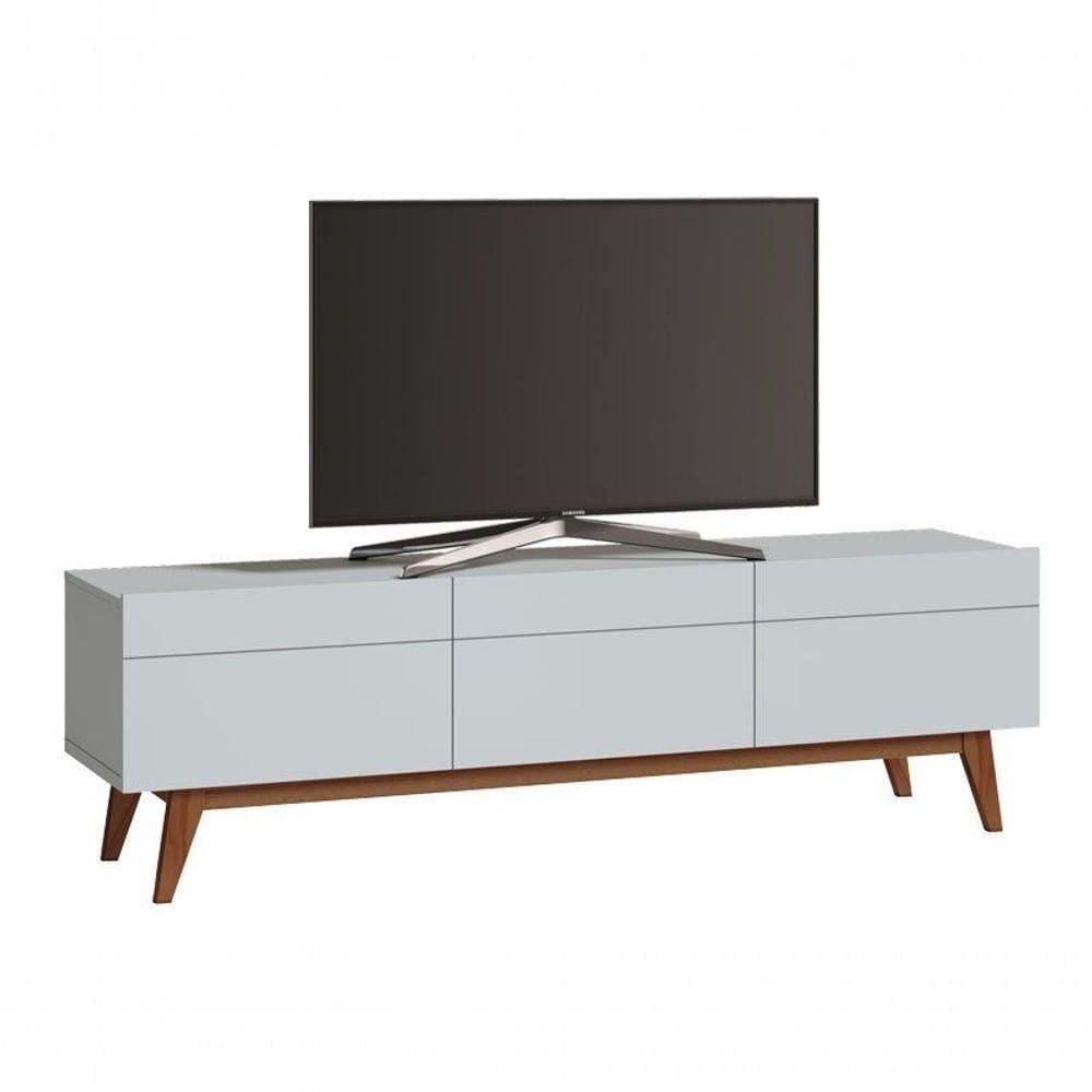 Rack Classic 3g Branco Acetinado - Imcal Móveis