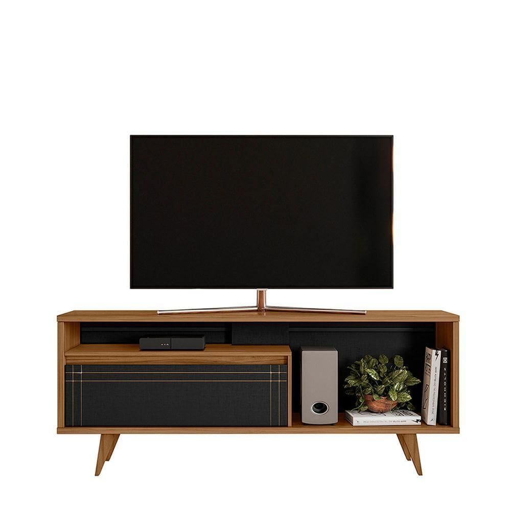 Rack Bancada Nt 1315 Freijó Com Preto - Notável