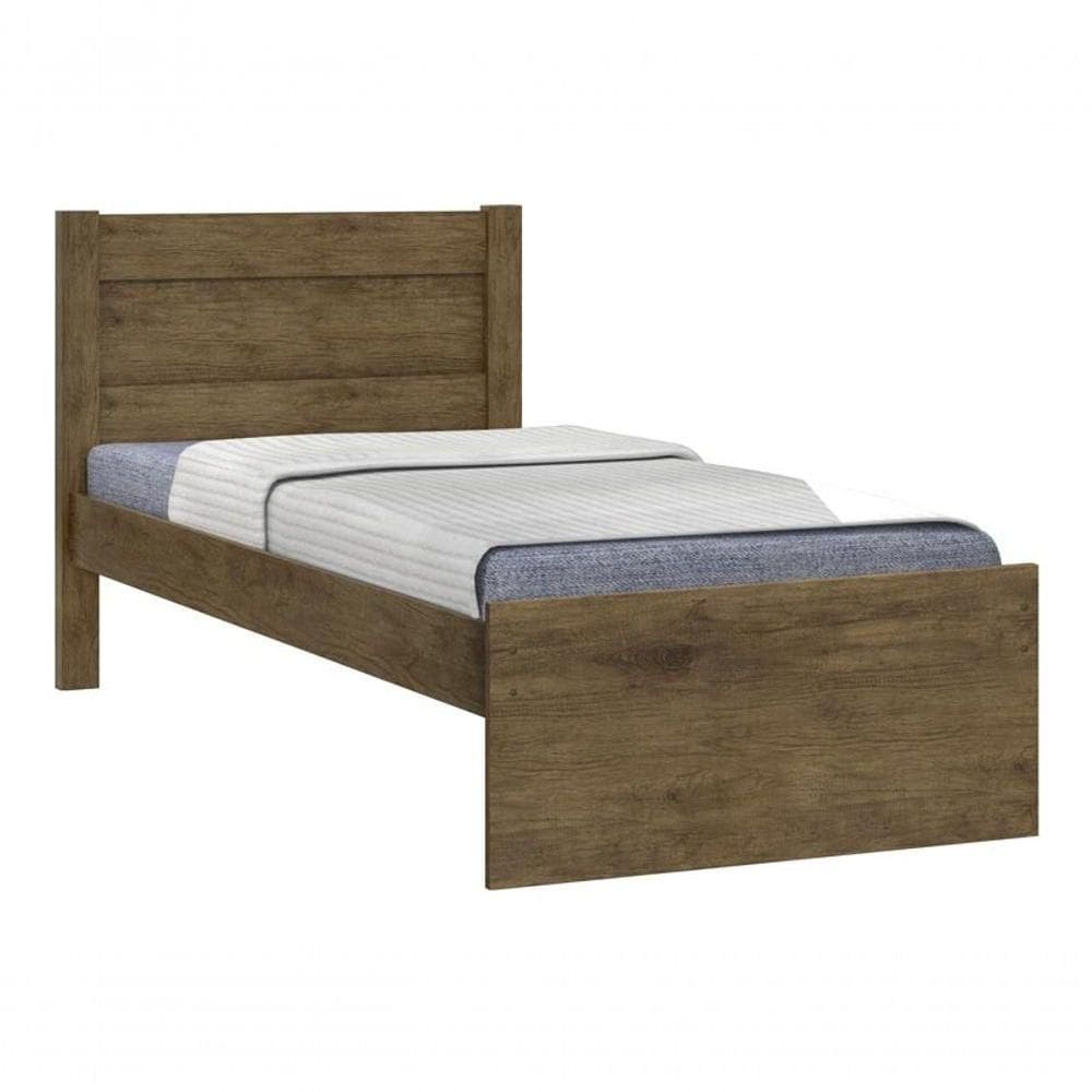 Cama Solteiro Prisma Jequitibá - Jea Móveis