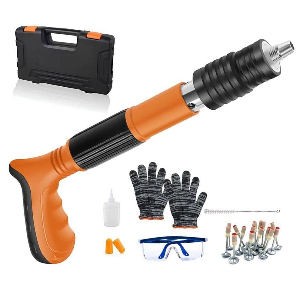 Pistola De Fixaçao Finca Pino Prego Rebitadeira Açao Direta Epi Gesso Alvenaria Drywall Obra Construçao Acessorios