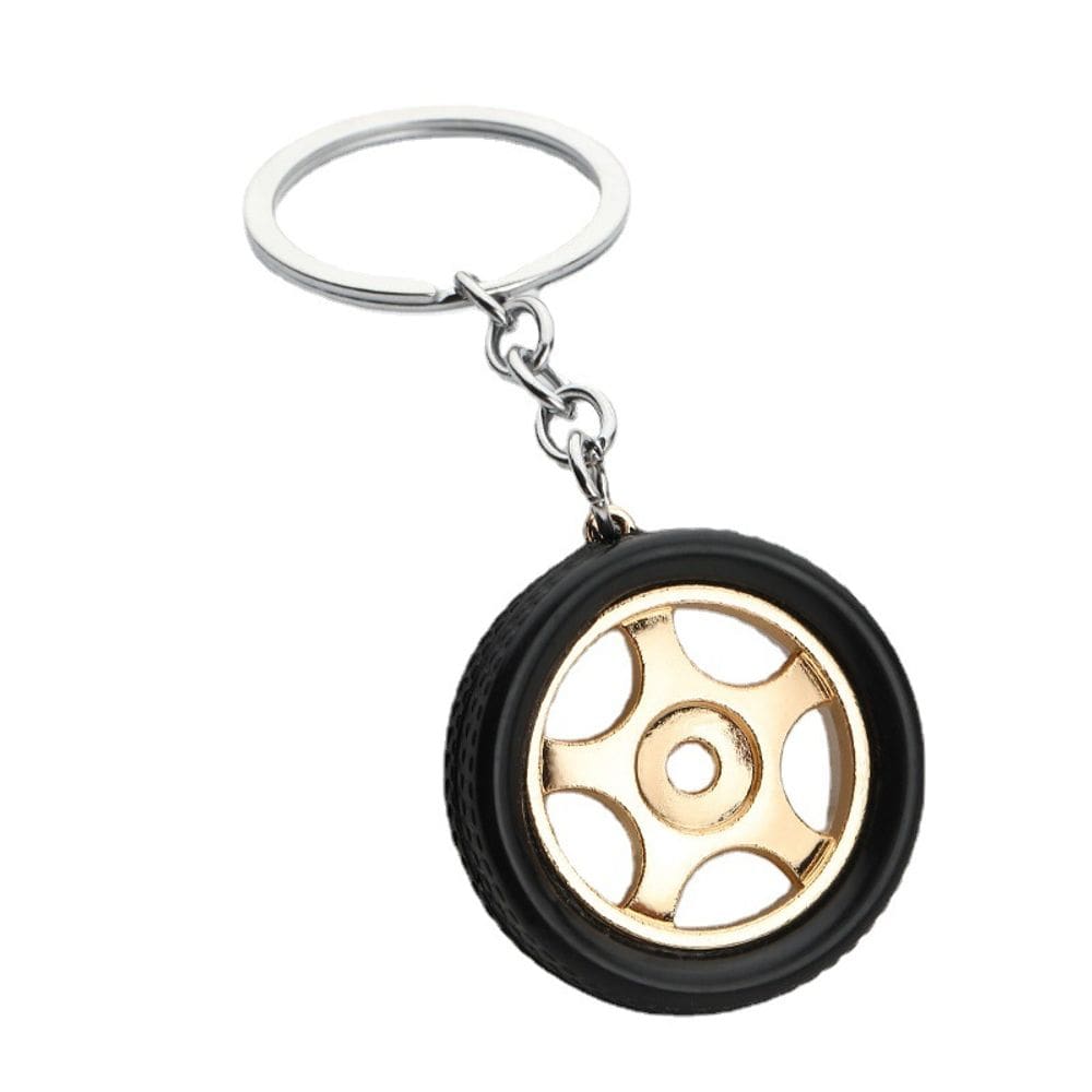 Chaveiro Alloy Car Tire Wheel Chaveiro