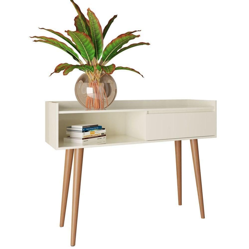 Aparador Retrô Delta Off White - Moveisaqui